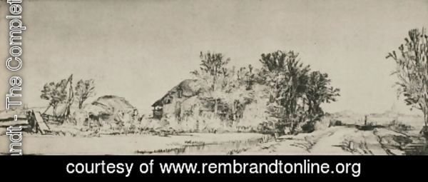 Rembrandt - A Landscape of Irregular Form