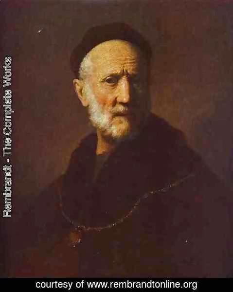 Rembrandt - Portrait of Rembrandt's Father