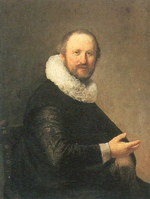 Rembrandt - Portrait of a Seated Man