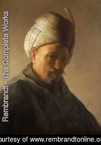 Old man with turban