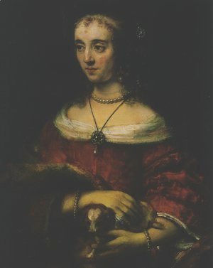 Rembrandt - Lady with a Lap Dog