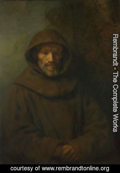 Rembrandt - A Franciscan Friar