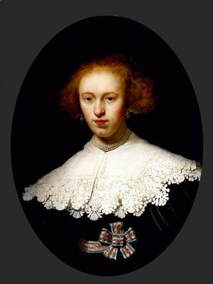 Rembrandt - Portrait of a Young Woman 3