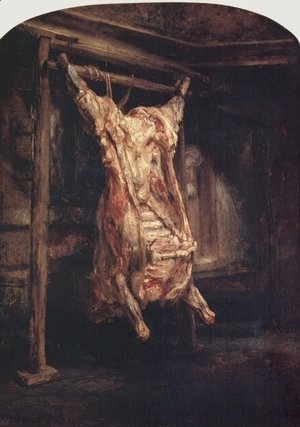 Rembrandt - The Carcass of an Ox