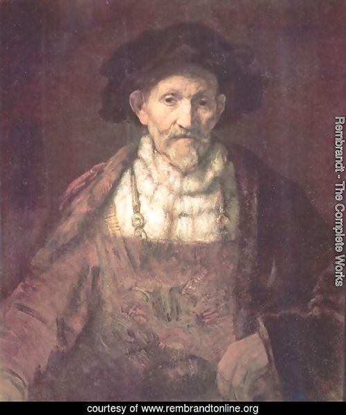 Portrait of an Old Man in Red
