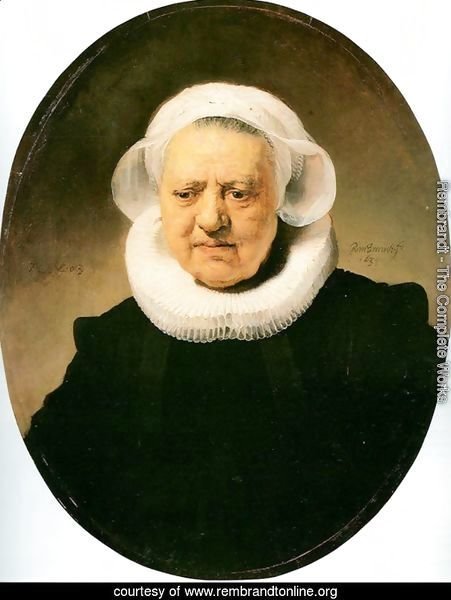 Portrait of Aechje Claesdar