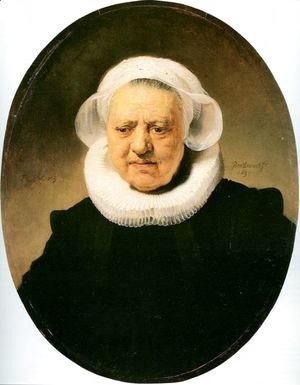Rembrandt - Portrait of Aechje Claesdar