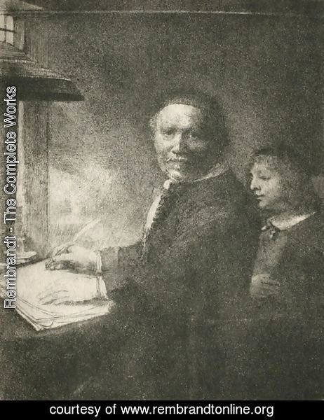 Rembrandt - Portrait of Lieven Willemsz van Coppenol