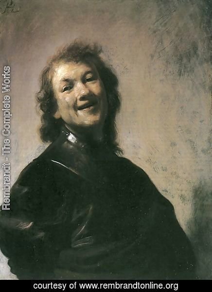 The Young Rembrandt as Democritus the Laughing Philosopher