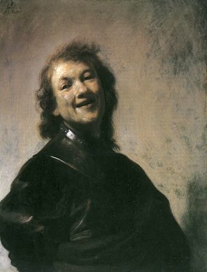 Rembrandt - The Young Rembrandt as Democritus the Laughing Philosopher