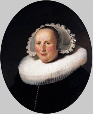 Rembrandt - Portrait of Maertgen van Bilderbeecq