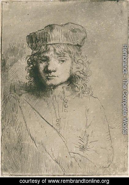 Rembrandt - The artist's son Titus