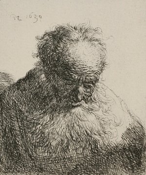 Rembrandt - An Old Man with a Large Beard
