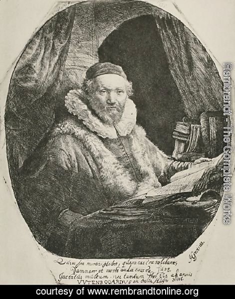 Rembrandt - Johannes Uijtenbodaerd