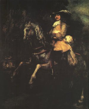 Rembrandt - Frederick Rihel on Horseback