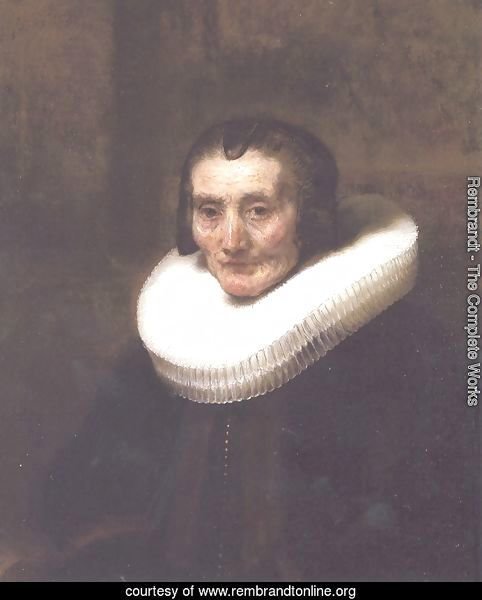 Portrait of Margeretha de Geer