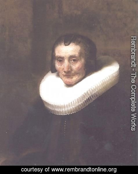 Rembrandt - Portrait of Margeretha de Geer