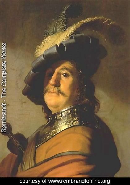 Rembrandt - A Warrior
