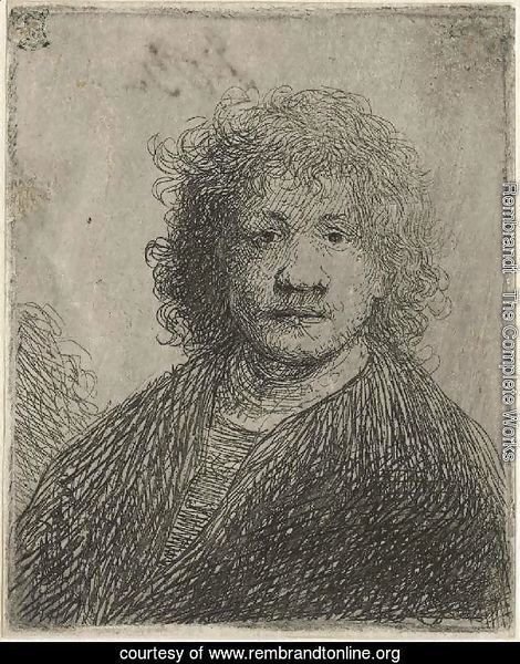 Self-portrait with a broad nose