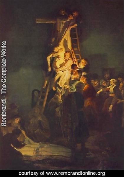 Rembrandt - Descent from the Cross 1634