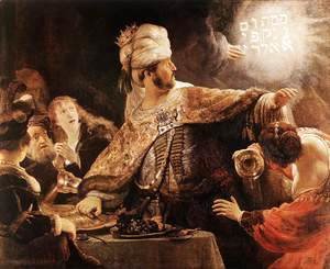Rembrandt - Belshazzar's Feast 1635