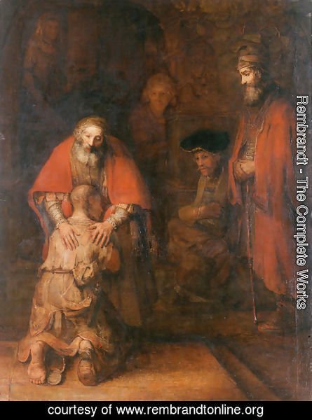 Rembrandt - The Return of the Prodigal Son c. 1669