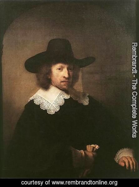 Rembrandt - Portrait of Nicolaas van Bambeeck 1641