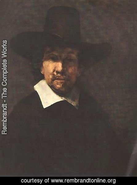 Rembrandt - Portrait of Jeremiah Becker 1666