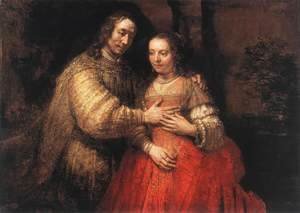 Rembrandt - The Jewish Bride c. 1665