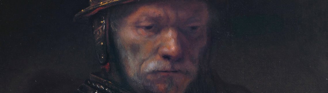 Rembrandt - Man in a Golden Helmet c. 1650