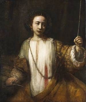 Rembrandt - Lucretia 1666