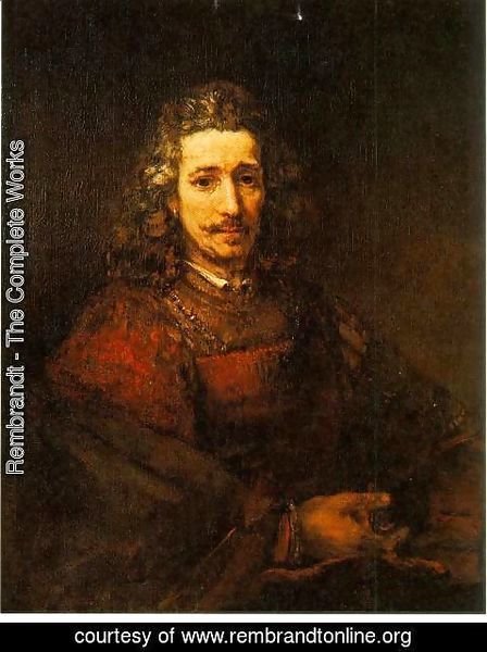 Rembrandt - Man with a Magnifying Glass