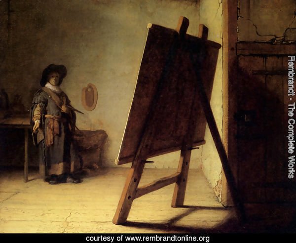 The Artist in his Studio 1626-28