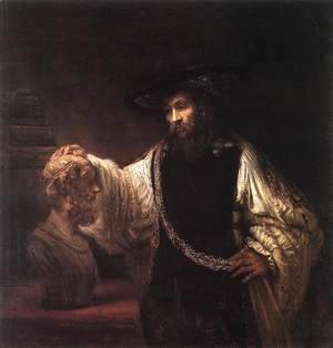 Rembrandt - Aristotle with a Bust of Homer 1653