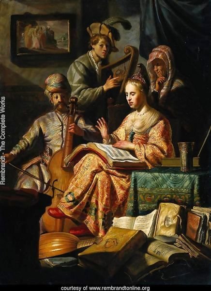 The Music Party 1626