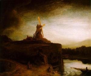 Rembrandt - The Mill c. 1650