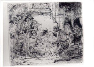 Rembrandt - The Adoration Of The Sheperds With The Lamp